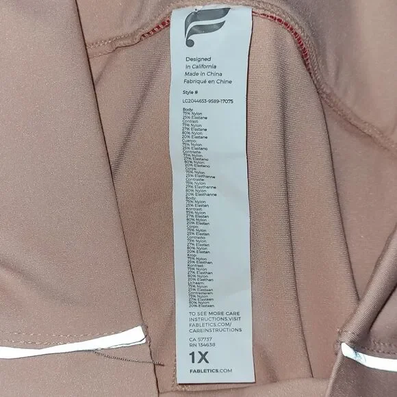 Fabletics Motion 365 Legging Size 1X - Picture 9 of 9